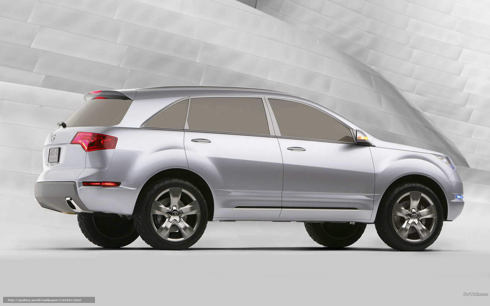 silver suv concept car