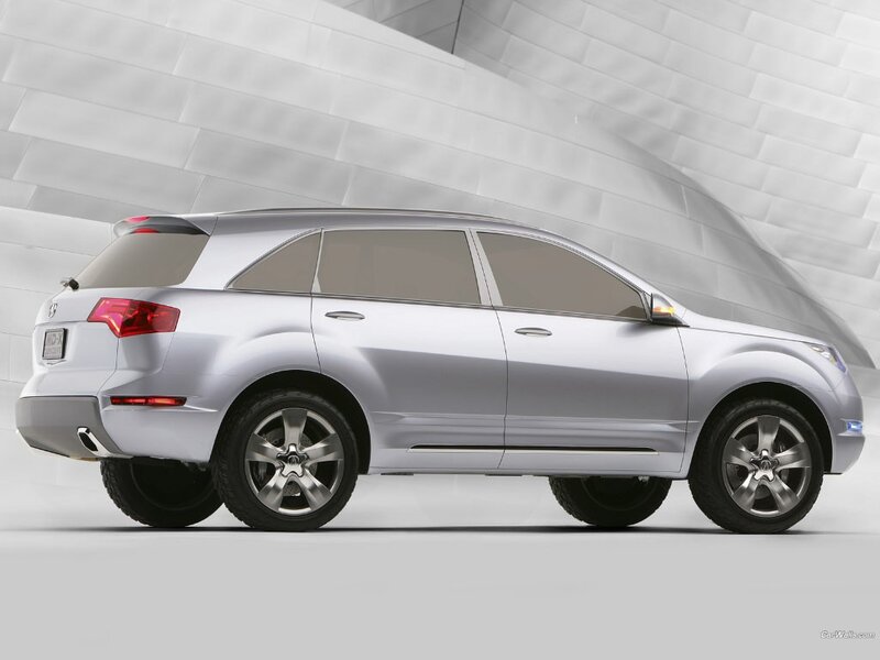 silver suv concept car