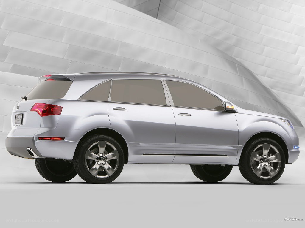 silver suv concept car