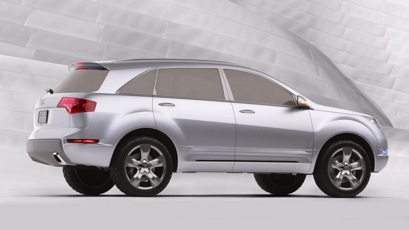 silver suv concept car