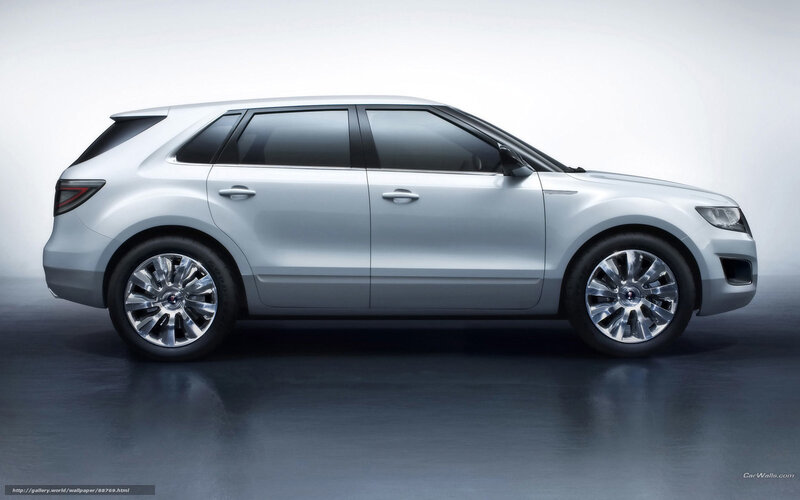 silver suv concept car