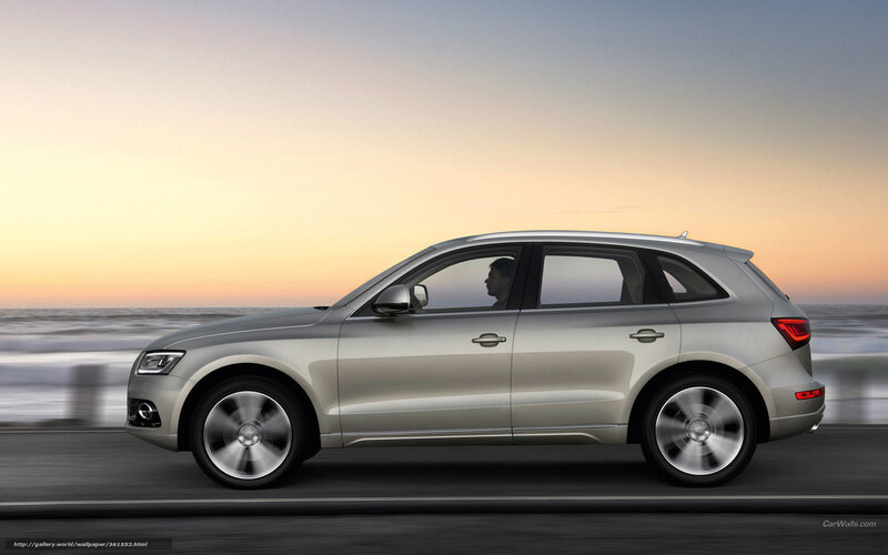 Silver SUV Driving — Serene