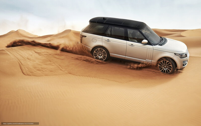 Silver Suv in Desert — Beige, Dramatic, Afternoon, Photograph, Sand Dunes