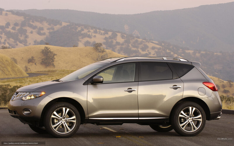silver suv on a hillside
