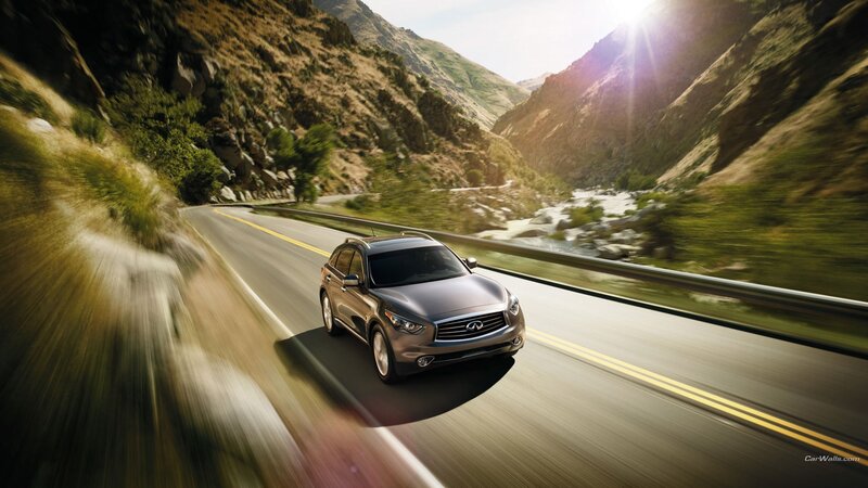 Silver SUV on Road — Gray, Dynamic, Afternoon, Photograph