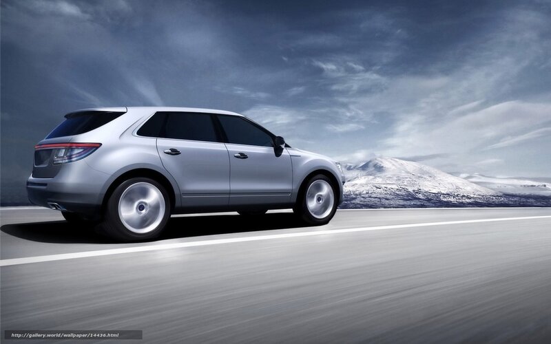 silver suv on snowy road