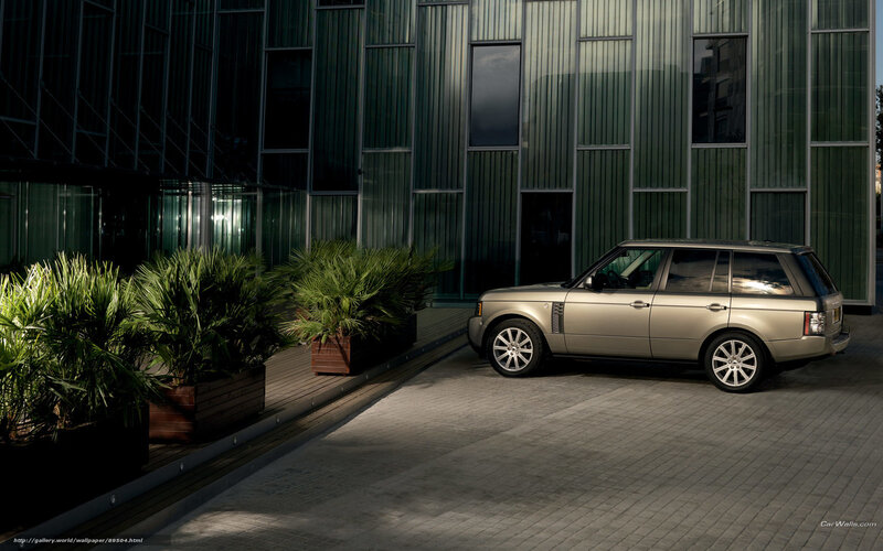 Silver Suv Parked — Gray
