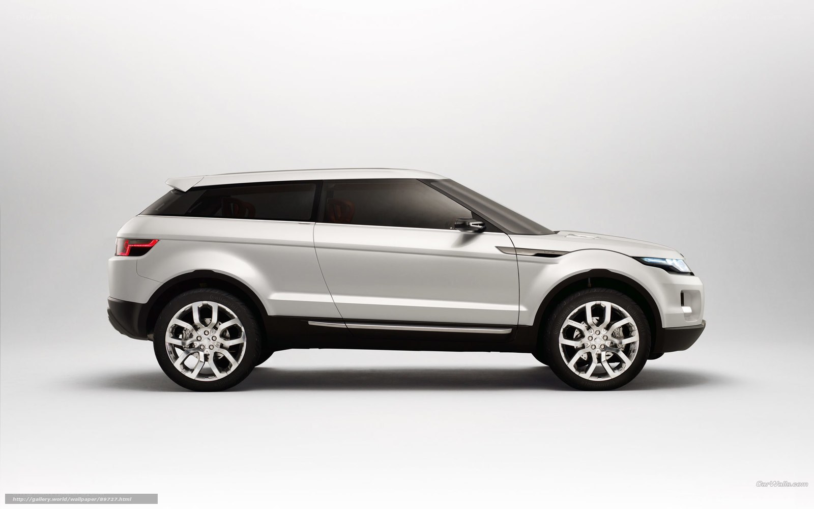 silver suv side profile