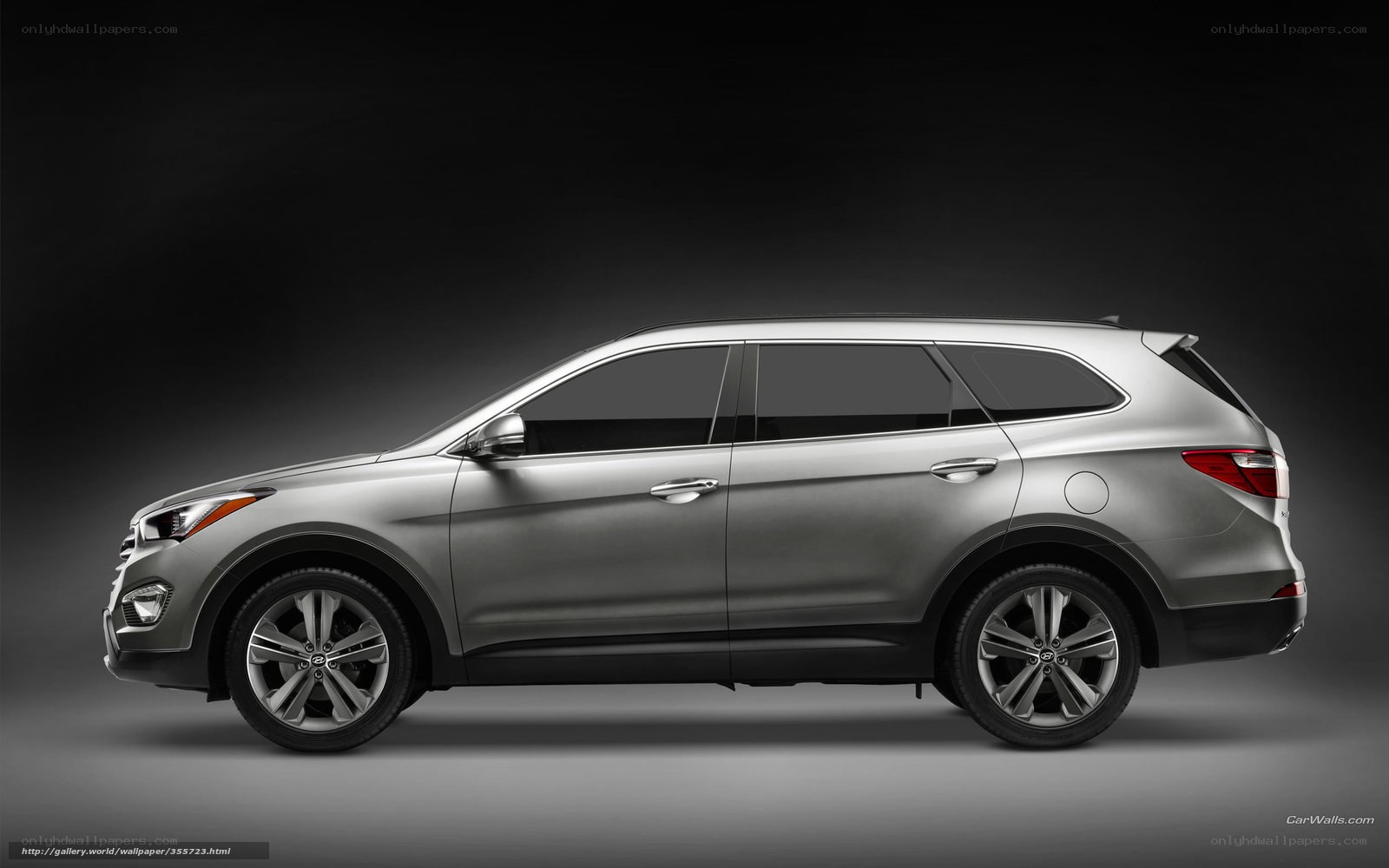 silver suv side profile