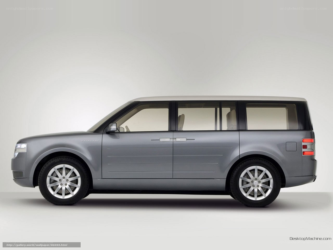 silver SUV side profile