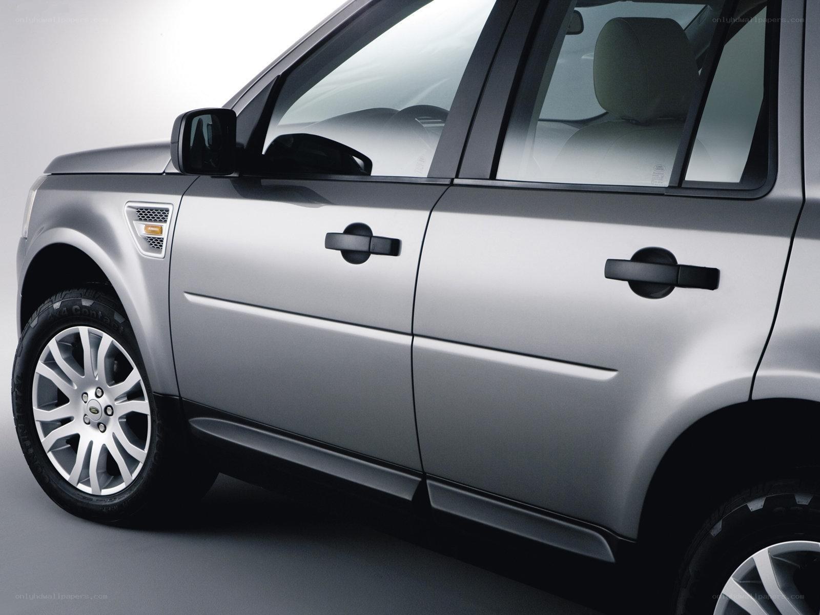 silver suv side view