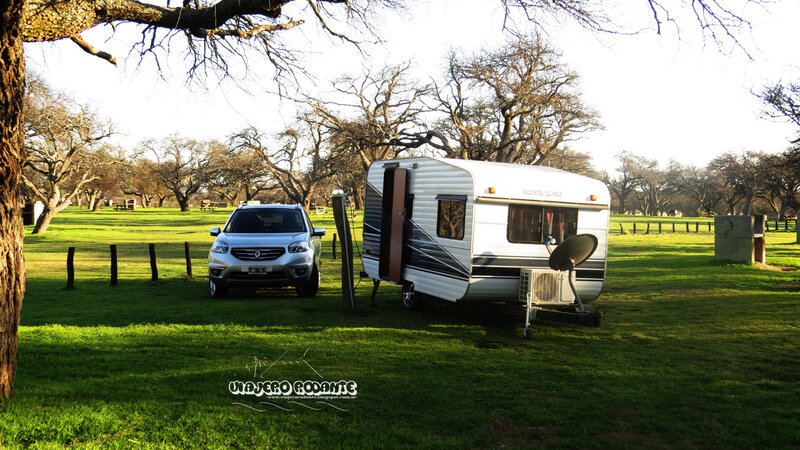 Silver Suv with Trailer