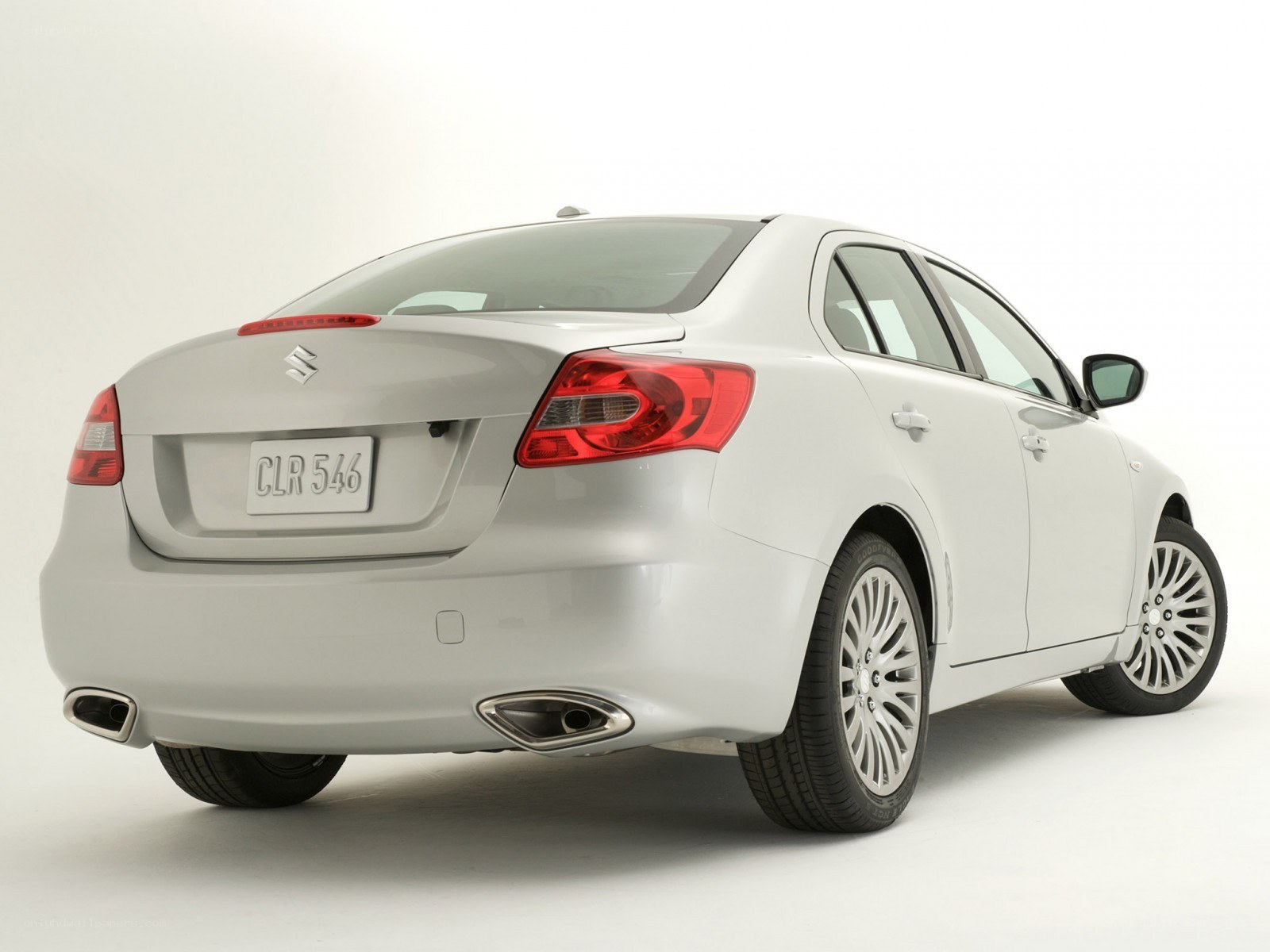 silver suzuki cln sedan