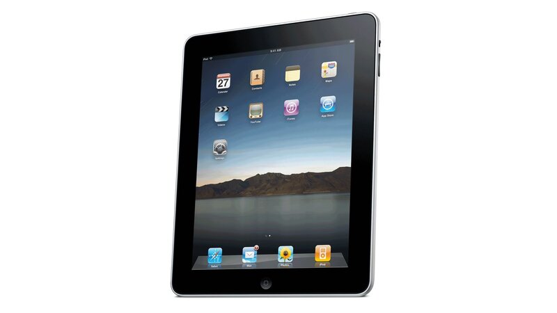 Silver Tablet Device
