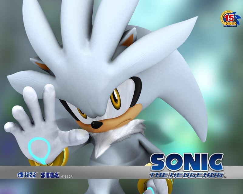Silver the Hedgehog character art