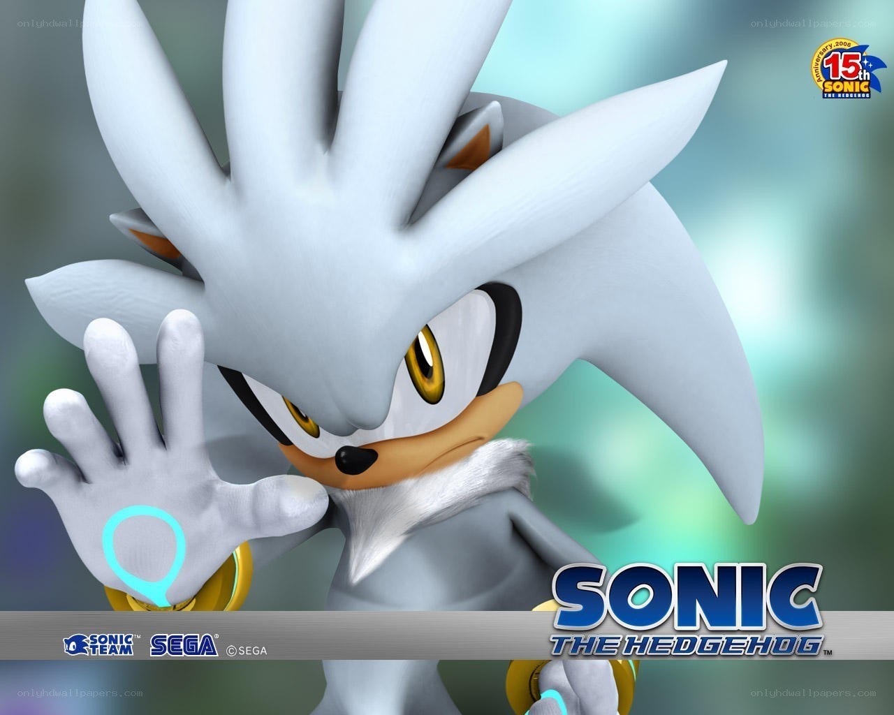 Silver the Hedgehog character art