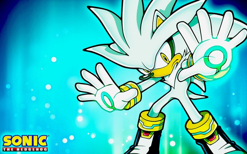 Silver the Hedgehog in action