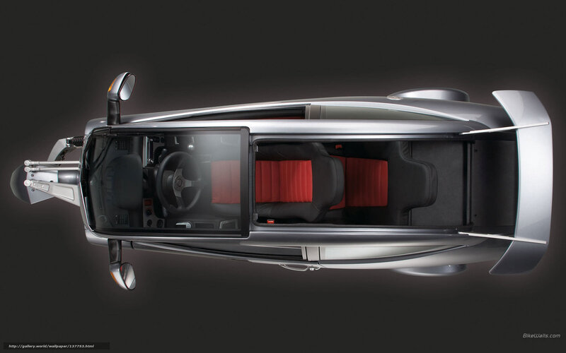 Silver Three-wheeled Vehicle — Dramatic