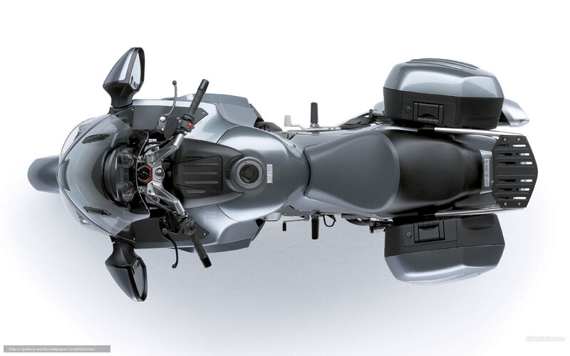 silver touring motorcycle