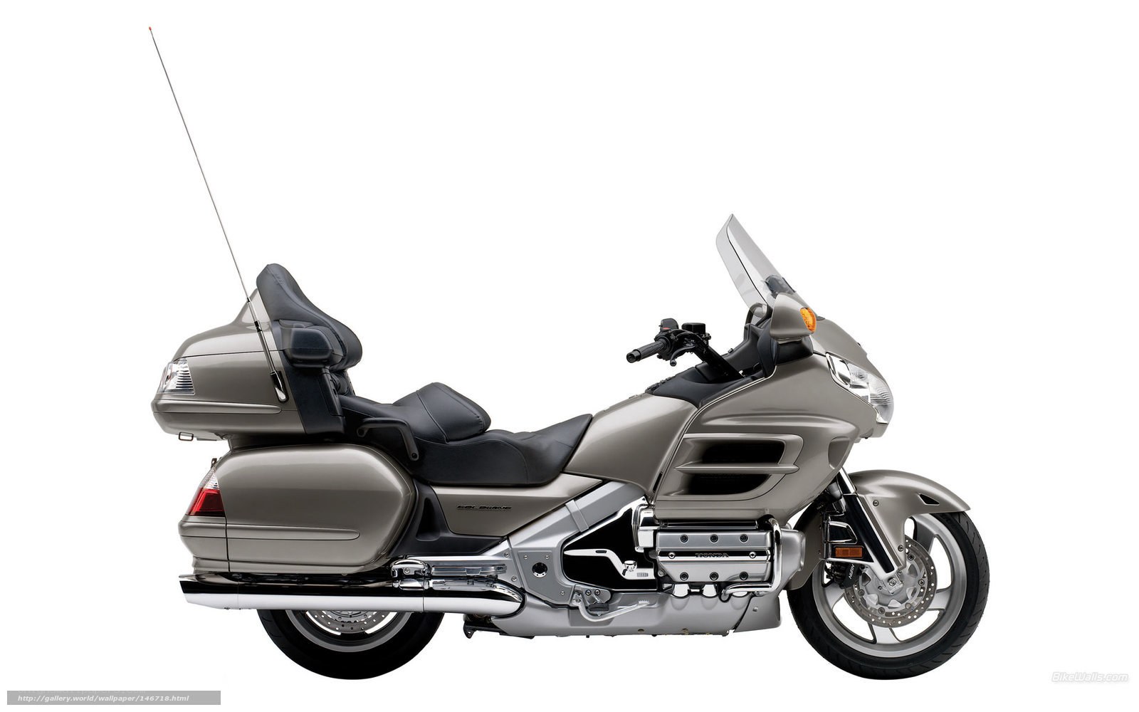 silver touring motorcycle