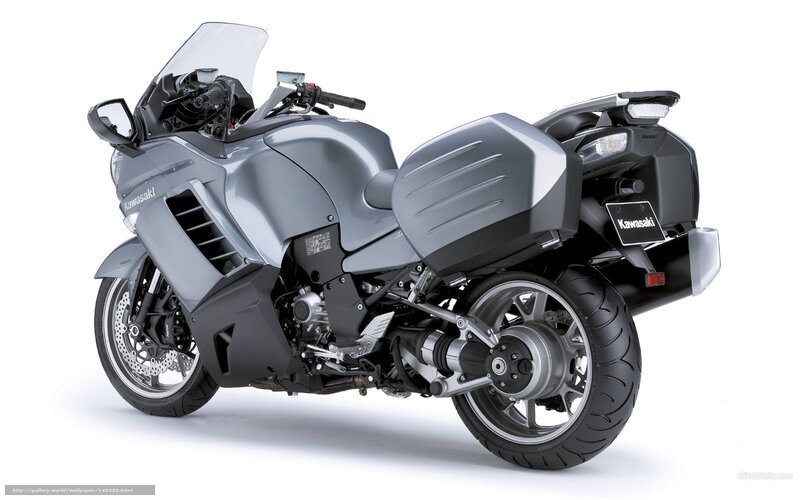 Silver Touring Motorcycle — Gray, Neutral, Photograph