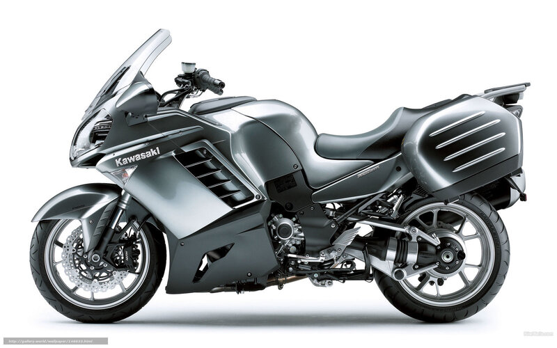 Silver Touring Motorcycle — Gray, Neutral, Photograph, Windshield