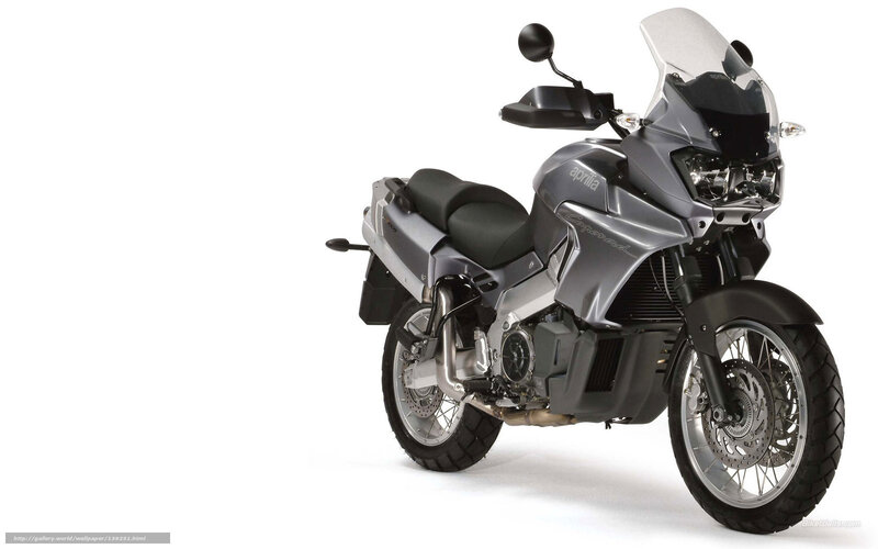 Silver Touring Motorcycle — Gray