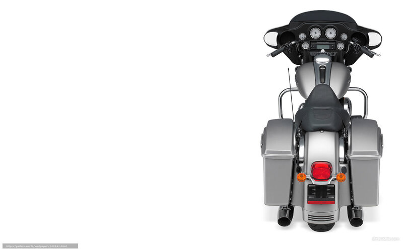 Silver Touring Motorcycle — Neutral, Photograph, Saddlebags, Dashboard