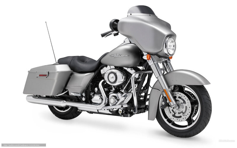 Silver Touring Motorcycle — Neutral, Photograph, Saddlebags