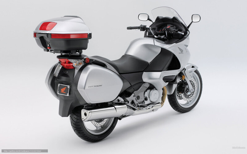 Silver Touring Motorcycle — Neutral, Photograph