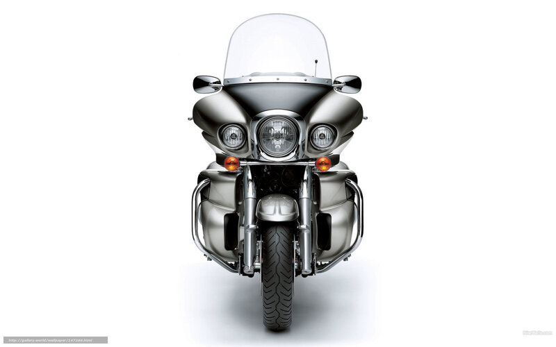 Silver Touring Motorcycle — Neutral, Photograph, Windshield, Headlights