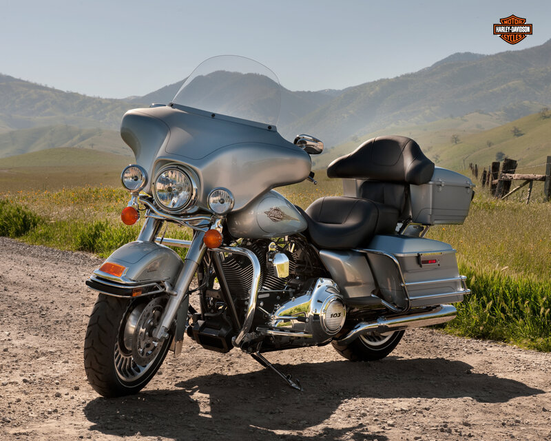 Silver Touring Motorcycle — Serene