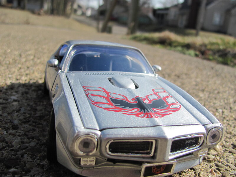 Silver Toy Car — Calm, Afternoon