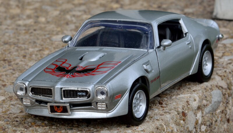 Silver Toy Car — Static