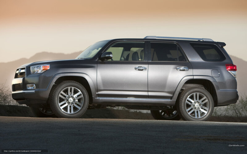silver toyota 4runner suv