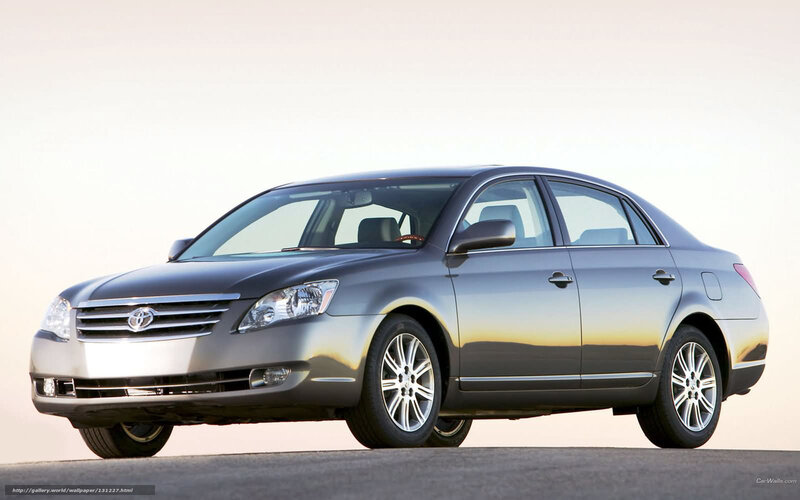 Silver Toyota Avalon — Gray