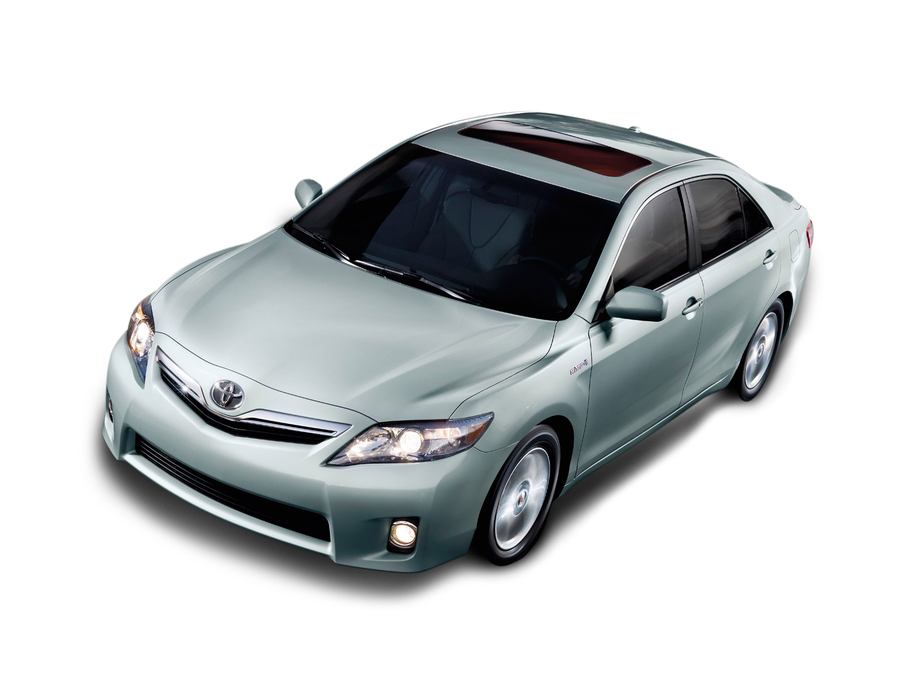 silver toyota camry sedan