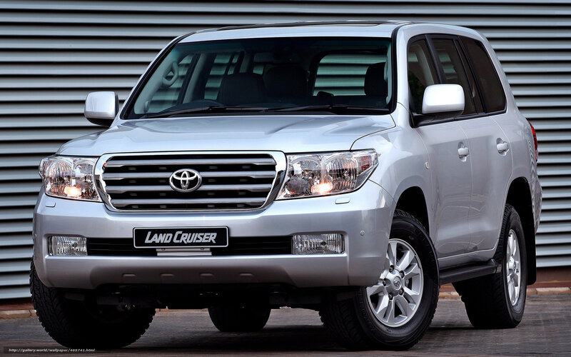 Silver Toyota Land Cruiser — Neutral, Photograph