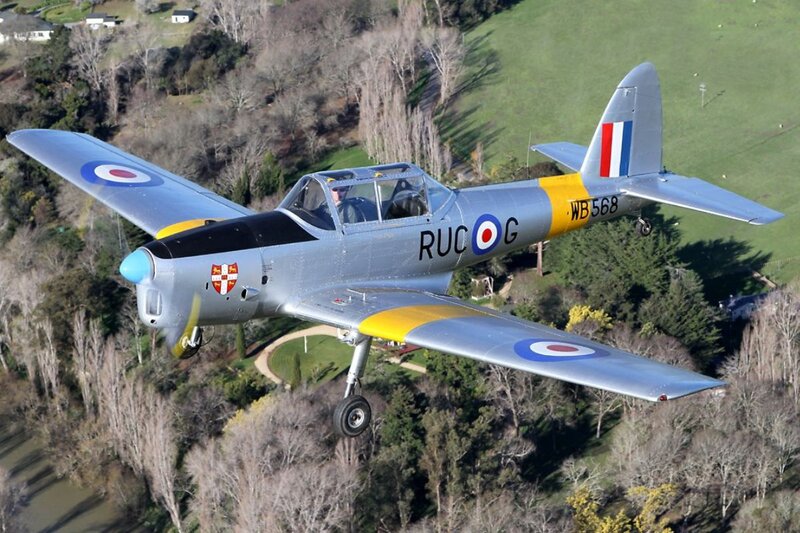 Silver Training Aircraft