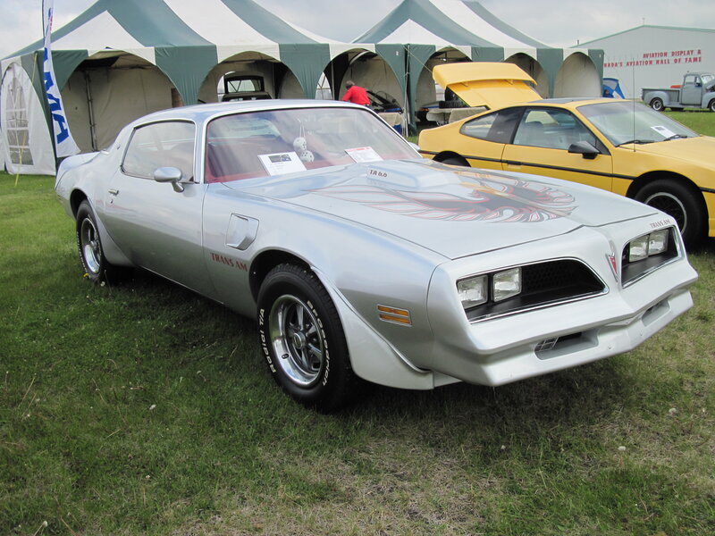 Silver Trans Am Car