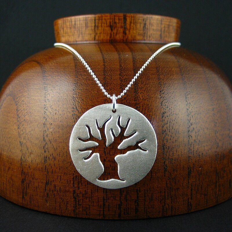 Silver Tree Pendant