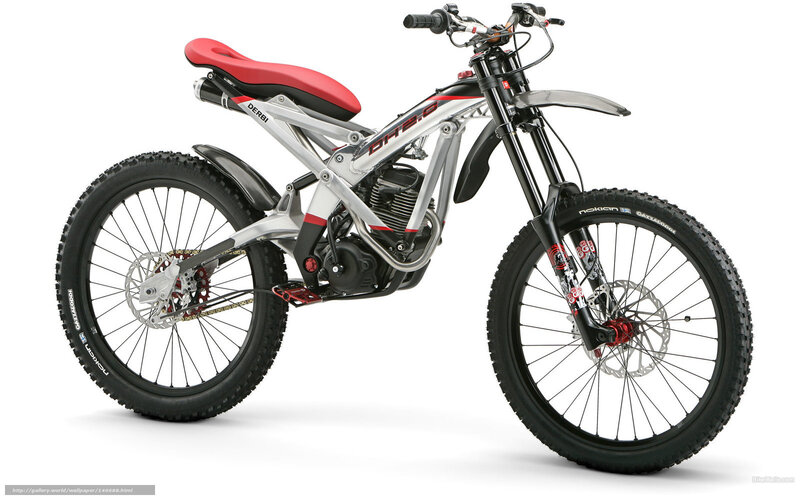 silver trial motorcycle