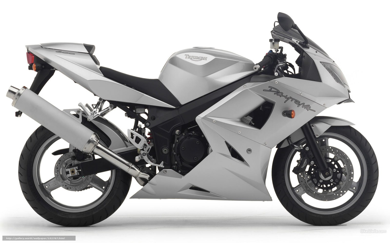silver triumph daytona motorcycle