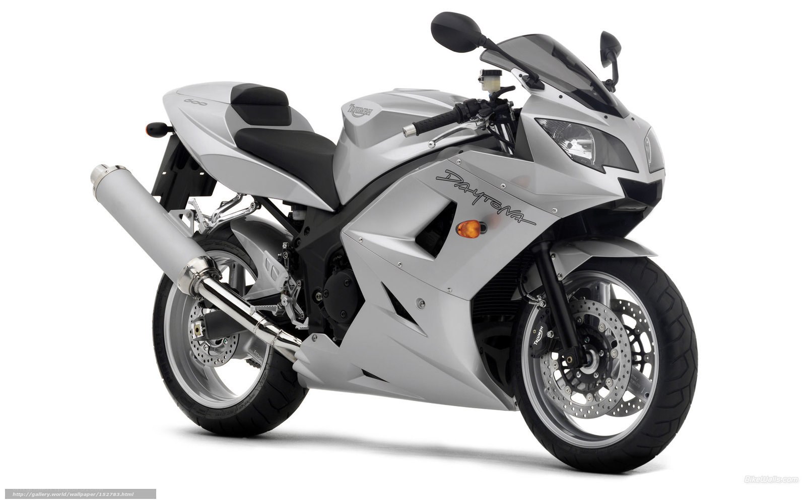 silver triumph daytona motorcycle
