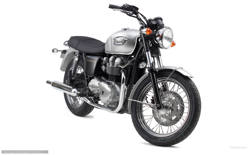 silver triumph motorcycle