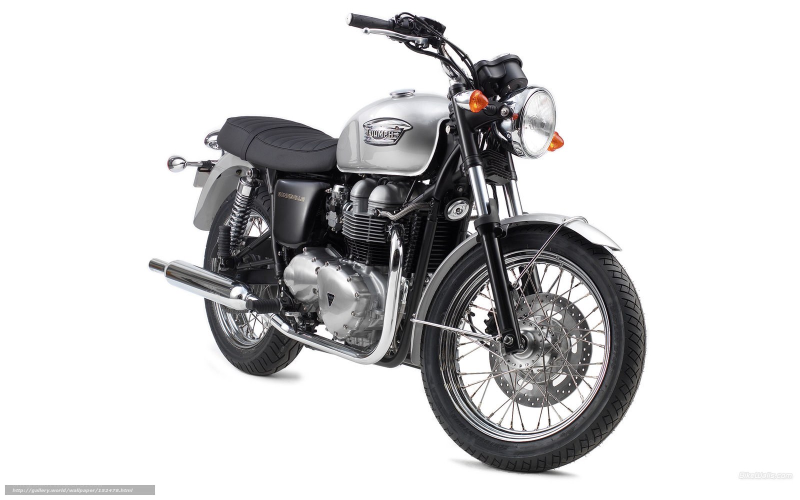 silver triumph motorcycle