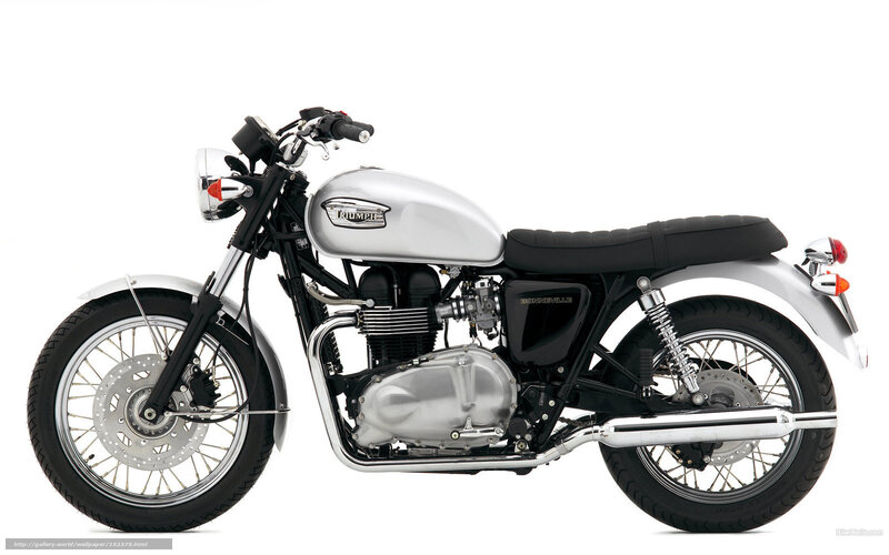 Silver Triumph Motorcycle — Neutral, Photograph, Seat