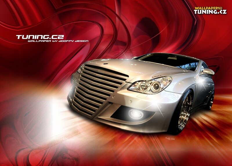 Silver Tuned Car