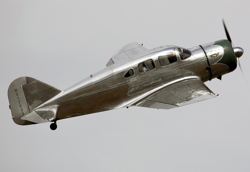 Silver Vintage Airplane — Calm