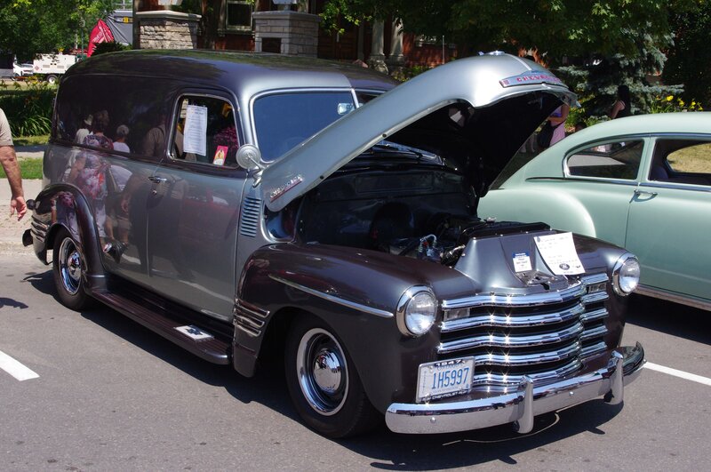 Silver Vintage Car — Gray, Outdoor